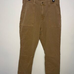 Old Navy Women's Tan Carpenter Style Straight Leg Pants Size 12